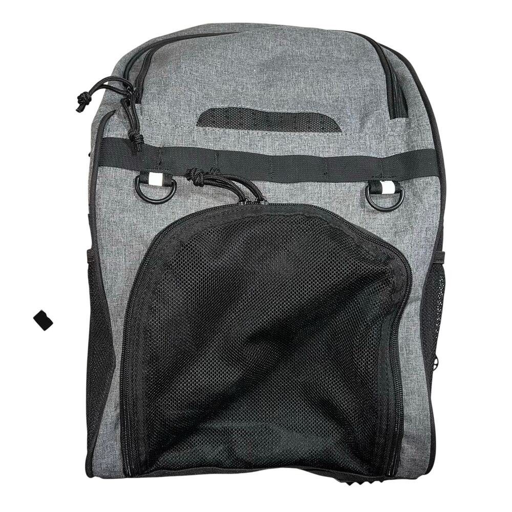 DEEGO Basketball Athletic Backpack Sports Bag Black Gray